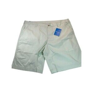 Columbia Men's Washed Out Shorts Lime Green Cotton Size 42 NWT Beach Fishing
